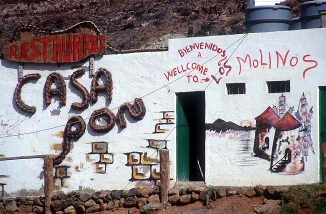 Los Molinos an der Westküste